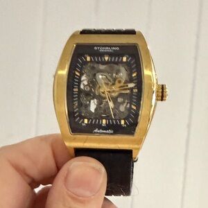 Stuhrling Skeleton Watch